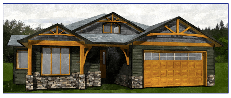 New Custom Rancher Home For Sale Courtenay, B.C.